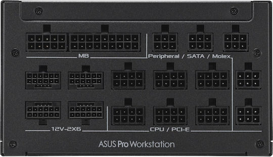 Asus Pro WS 3000W Μαύρο Τροφοδοτικό Υπολογιστή Full Modular 80 Plus Platinum