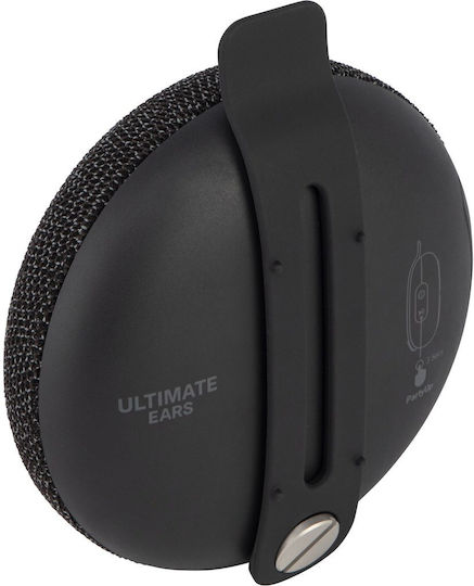 Ultimate Ears UE Miniroll Αδιάβροχο Ηχείο Bluetooth με Διάρκεια Μπαταρίας έως 12 ώρες Μαύρο