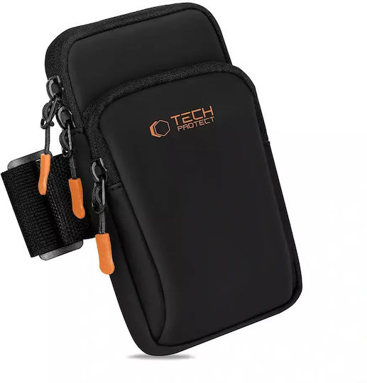 Tech-protect M7 Bandă Sport Universală Negru Portocaliu
