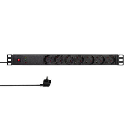 LogiLink Πολύπριζο Rack PDU7C02 1τμχ