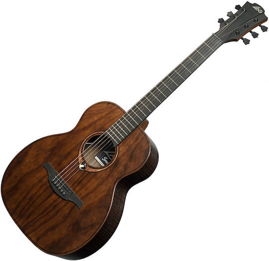 Lag Gla Sauvage-te Electroacoustic Guitar Sauvage Travel W Case