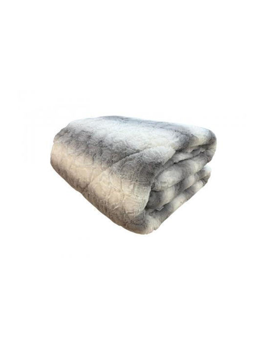 Linea Home Κουβερτοπάπλωμα Μονό 160x230εκ. Γκρι