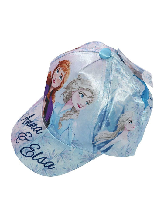 Disney Παιδικό Καπέλο Jockey Frozen Γαλάζιο