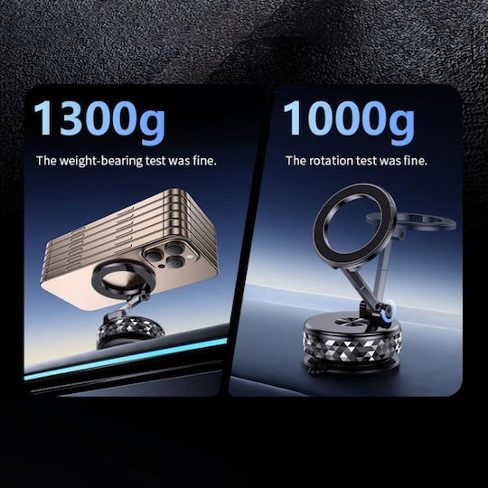 Auto Handyhalterung mit Magnet Silber
