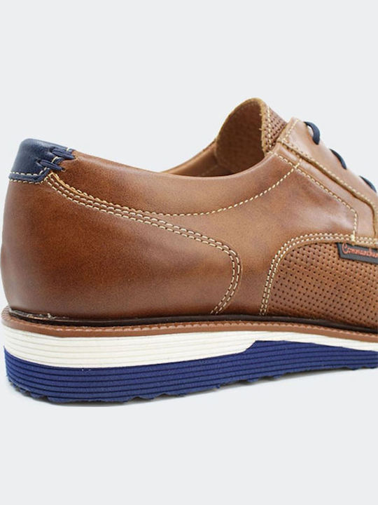 Men's Leather Casual Shoes Tabac Brown