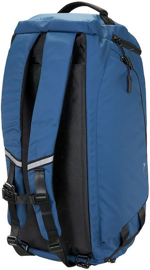 Paulter Sack Voyage Back 49lt Blue Fabric L55xW25xH25cm