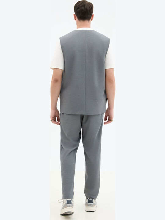 Мъжко жиле Light Grey
