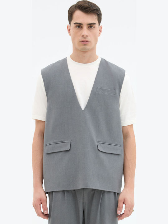 Мъжко жиле Light Grey