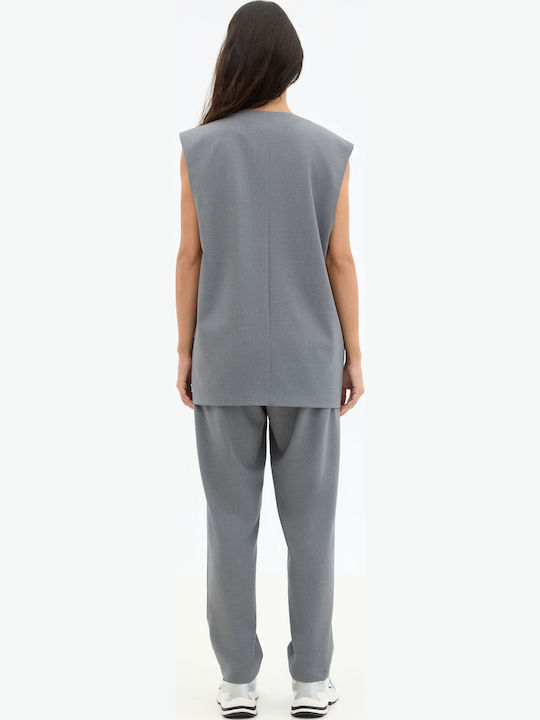 Мъжко жиле Light Grey