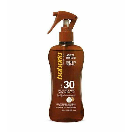 Babaria Слънцезащитно Масло За Лице SPF30 200мл