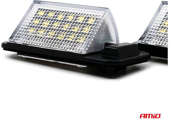 AMiO Φώτα Πινακίδας Led για BMW E36