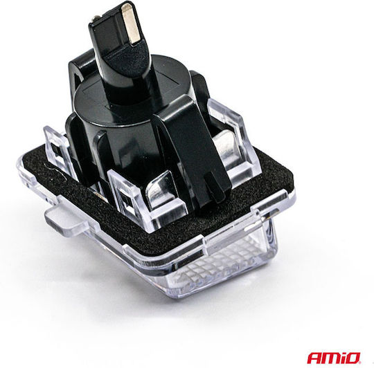 AMiO Lumini pentru plăcuțele de înmatriculare Lumini LED pentru Mini Cabrio 1buc