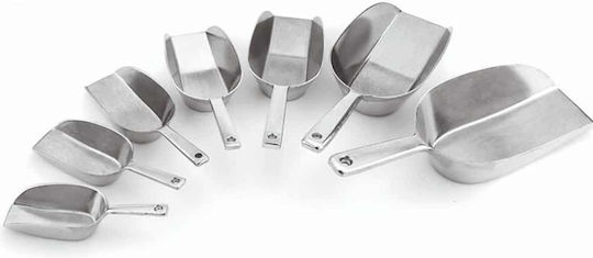 Aluminum Ice Scoop Rectangular 2oz/60ml Gtsa