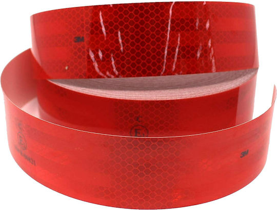 3M Reflective Tape Red L1m