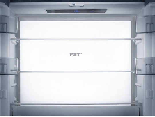 Midea Side-by-Side Kühlschrank 515Es Total NoFrost H191xB83.3xT60cm. Gray MDRM706BIE70