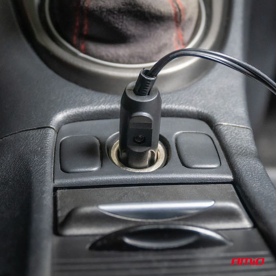 AMiO Τρόμπα Αυτοκινήτου 150PSI με Καλώδιο Αναπτήρα 12V