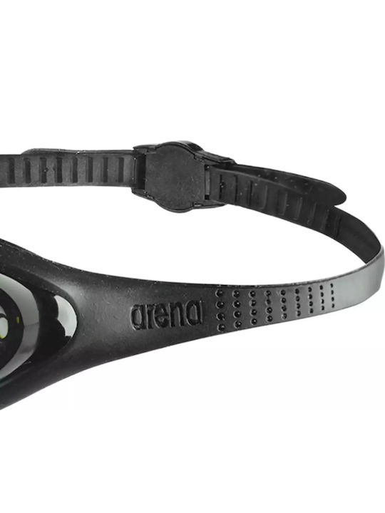 Arena Swimming Goggles Adults with Anti-Glare Lenses Black