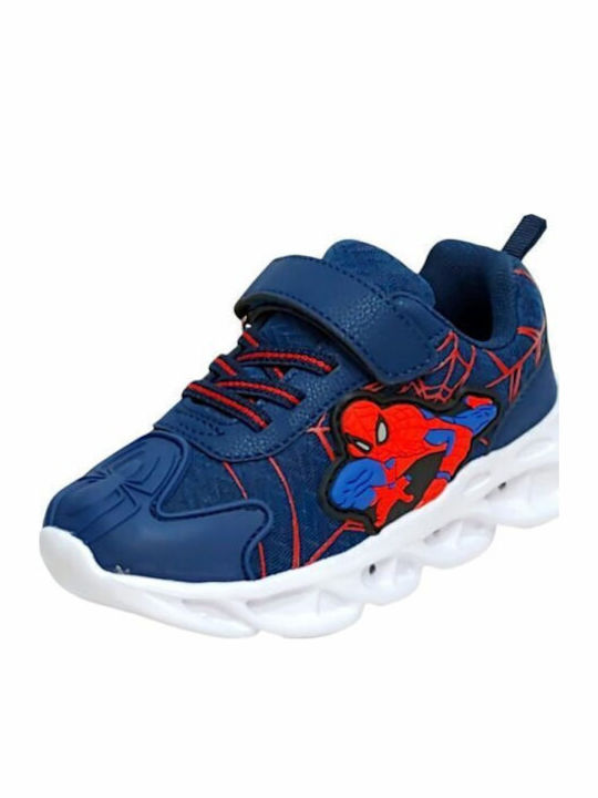 Kids Sneakers with Lights Navy Blue
