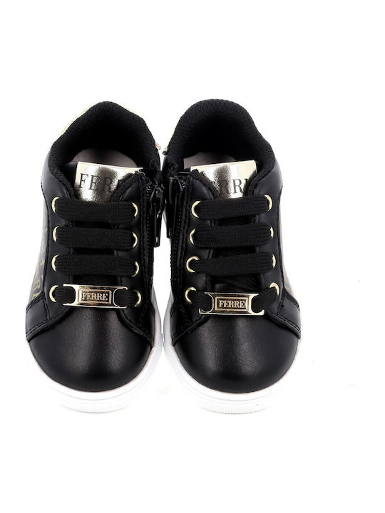 Παιδικά Sneakers Ανατομικά Μαύρα