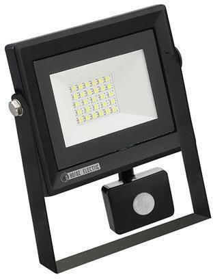 Horoz Electric Στεγανός Προβολέας LED 20W Ψυχρό Λευκό 6400K με Αισθητήρα Κίνησης IP65
