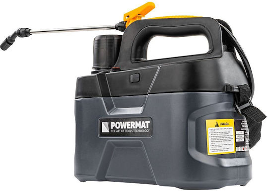 Powermat Pulverizator cu presiune 12V Baterie cu Capacitate 5lt în culoarea Verde