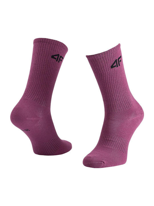 4F Kids' Socks Fuchsia 4 Pairs