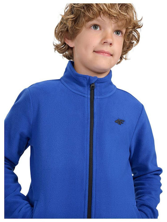 Cardigan pentru copii Fleece Albastru