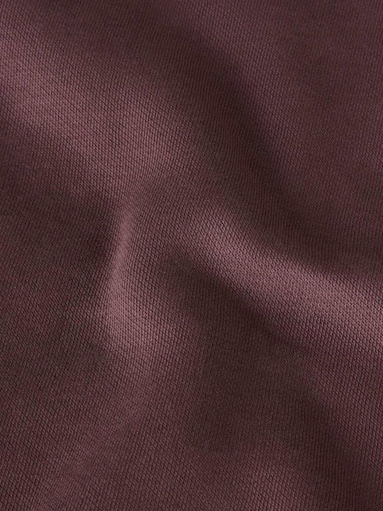 Kids Hoodie With Hood and Pockets Burgundy Simple Dome Hoodie