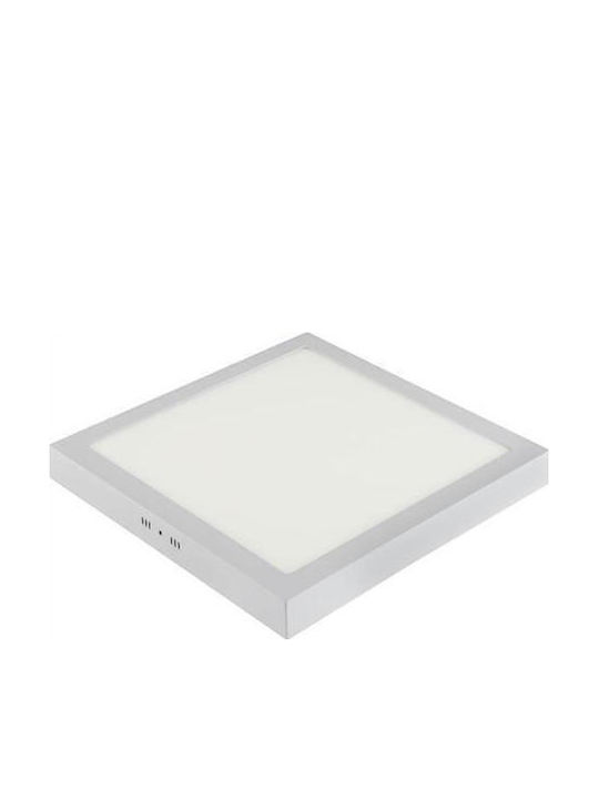 Horoz Electric Square Outdoor LED Panel 28W with Warm White Light 3000K 30x30cm