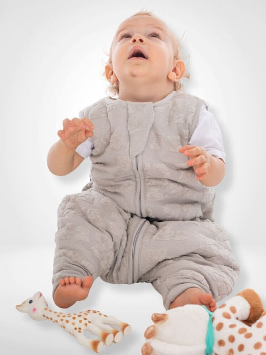 Baby Bliss Autumn Sleeping Bag with Feet Grey