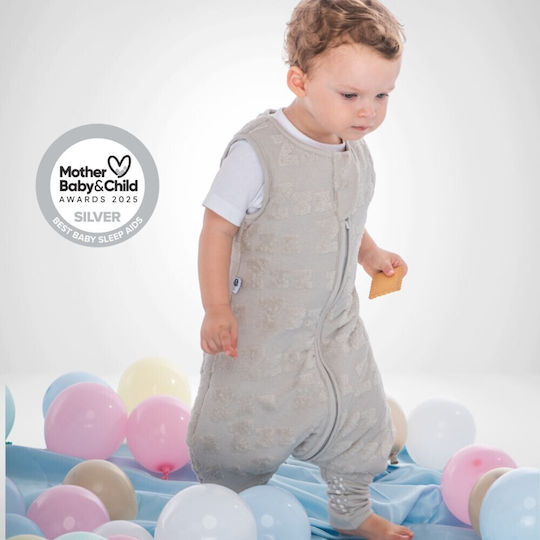 Baby Bliss Φθινοπωρινός Υπνόσακος με Πόδια Dreamy Zzz Grey
