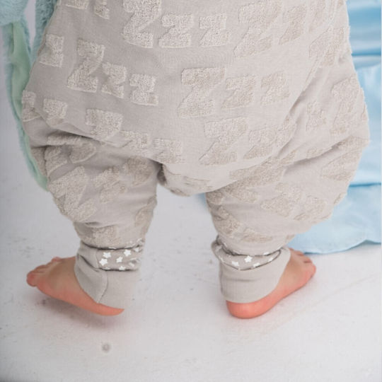 Baby Bliss Φθινοπωρινός Υπνόσακος με Πόδια Dreamy Zzz Grey