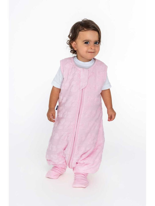Baby Bliss Winter Schlafsack mit Füßen 2.5 Tog Dreamy Zzz Pink