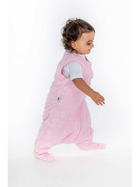 Baby Bliss Winter Schlafsack mit Füßen 2.5 Tog Dreamy Zzz Pink