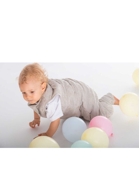 Baby Bliss Autumn Sleeping Bag with Feet Grey