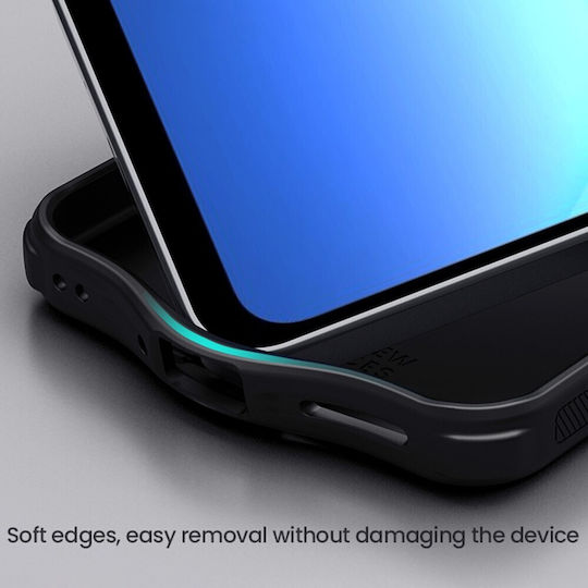 Nillkin Frosted Umschlag Rückseite Kunststoff Schwarz (Galaxy A17)