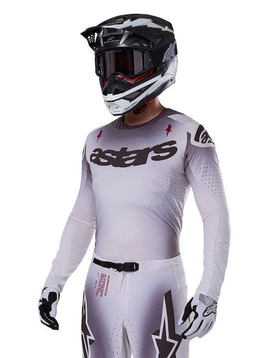 Alpinestars Men's Jersey Motocross Silver