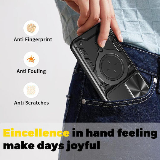 Techsuit Camguard Pro Back Cover Σιλικόνης Ροζ Χρυσό (Oppo Reno14F)