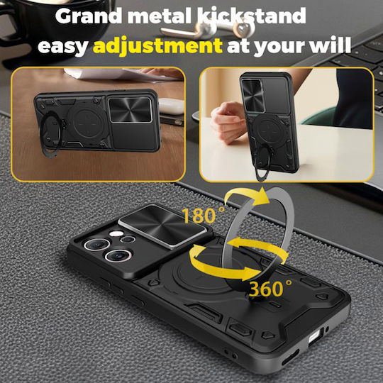 Techsuit Camguard Pro Back Cover Σιλικόνης Ροζ Χρυσό (Oppo Reno14F)