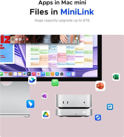 Orico Hub 10 Θυρών με σύνδεση USB-C Ασημί