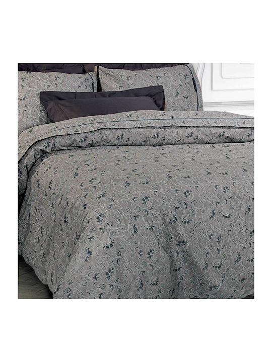 Greenwich Polo Club Duvet Cover Set Cotton Queen with 2 Pillowcases 220x240 Essential Taupe