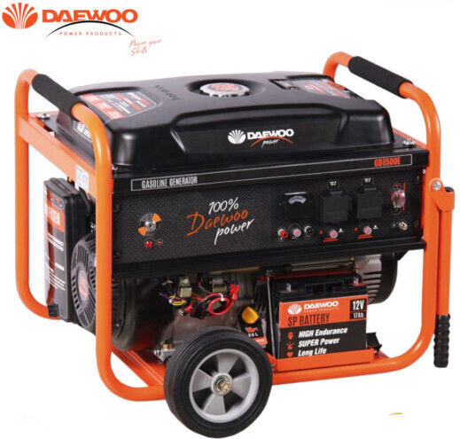 Daewoo GDA8500E Γεννήτρια Βενζίνης Τετράχρονη με Ρόδες