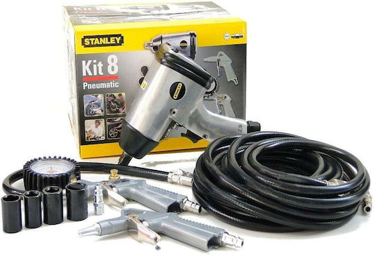 Stanley 9045769STN Комплект Пневматични Инструменти Сет пневматични пистолети 8 Бройки