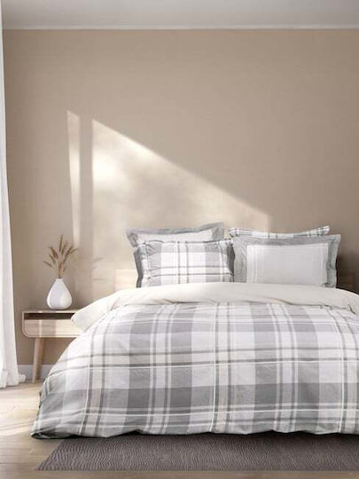 Nima Arthur Σετ Oxford Grey-beige 52x72cm
