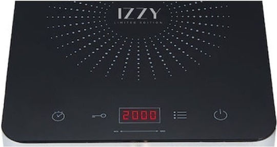 Izzy IZ-1201 Induction Countertop Single Burner Black