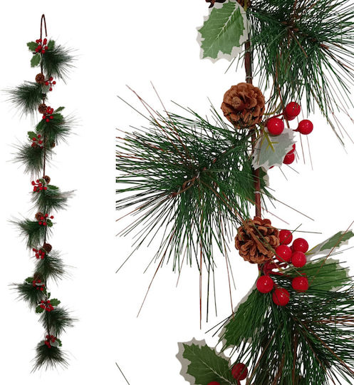 Weihnachtskranz Kiefernzapfen Berries 160cm Weihnachtskranz Kiefernzapfen Berries 160cm