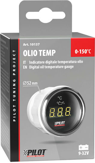 Lampa Car Oil Temperature Digital Instrument 52mm