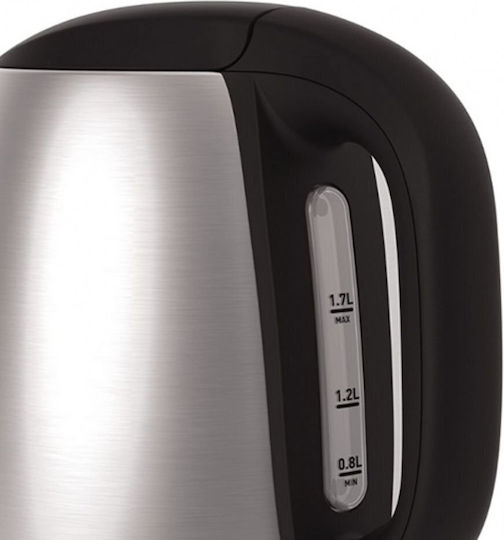 Moulinex 10 Fierbător 1.7lt 2400W Argintiu