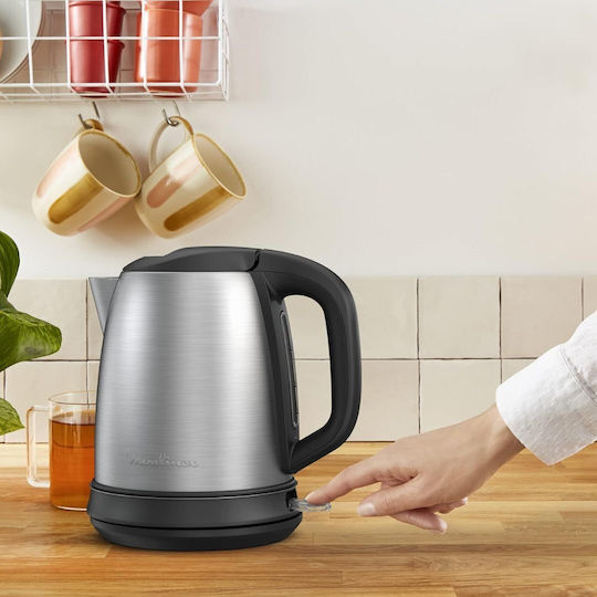 Moulinex 10 Fierbător 1.7lt 2400W Argintiu