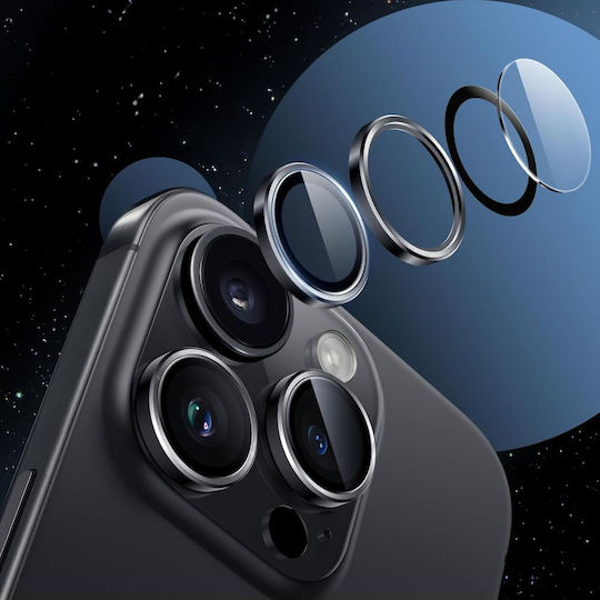 Tech-Protect Camring Fit+ Protecție Cameră Film adeziv Green pentru iPhone 17